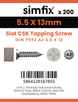 Simfix product label - 7972CA255013-T