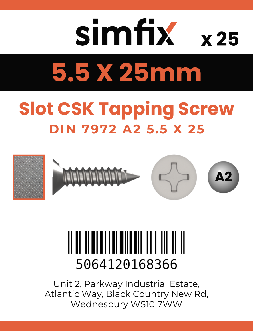 Simfix product label - 7972CA255025-D