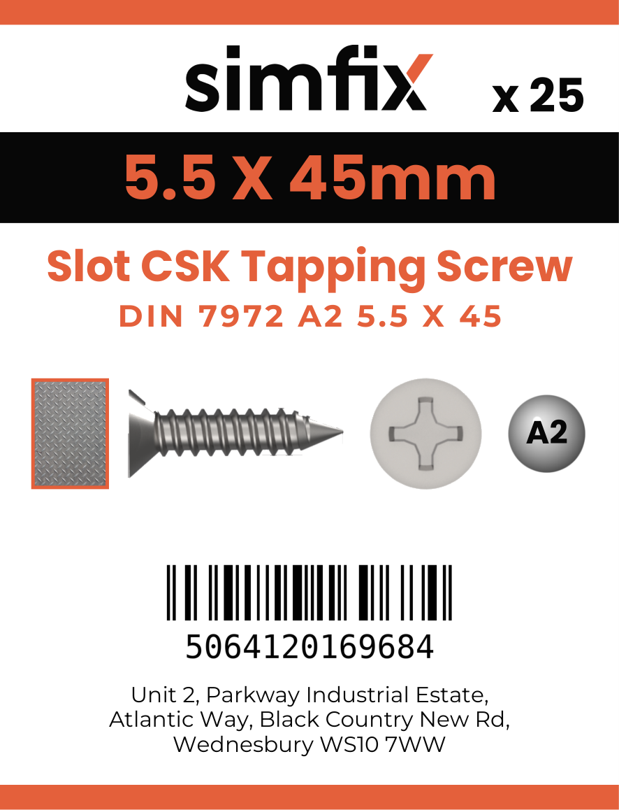 Simfix product label - 7972CA255045-D