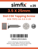 Simfix product label - 7972CA435025-D
