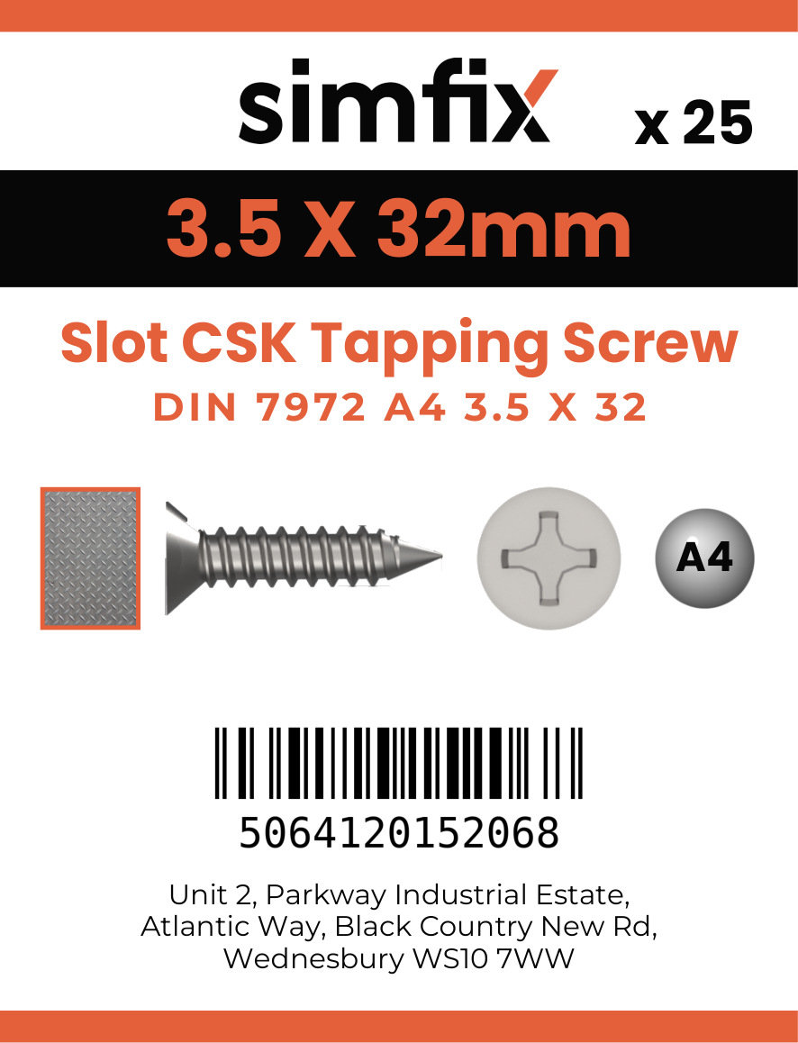Simfix product label - 7972CA435032-D