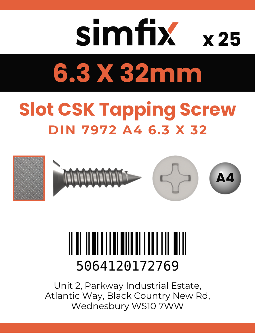 Simfix product label - 7972CA463032-D