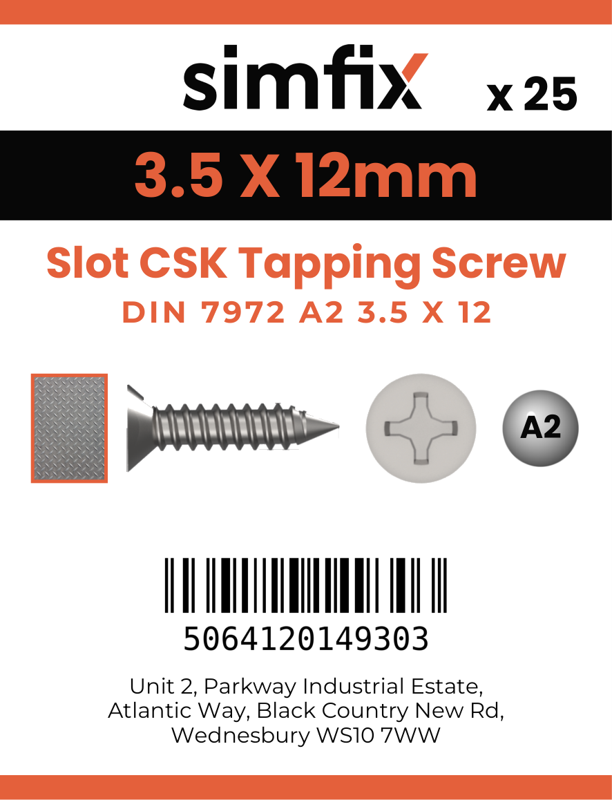 Simfix product label - 7972FA235012-D