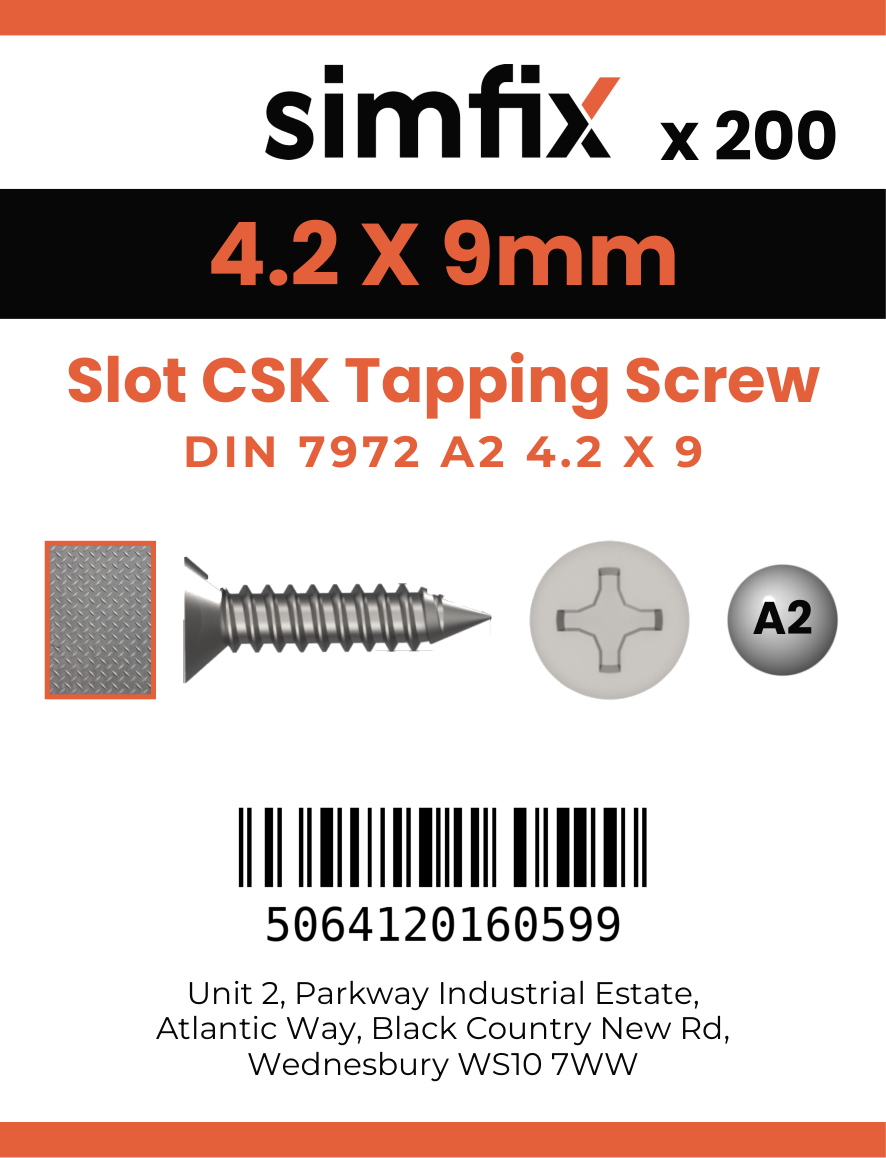 Simfix product label - 7972FA242009-T