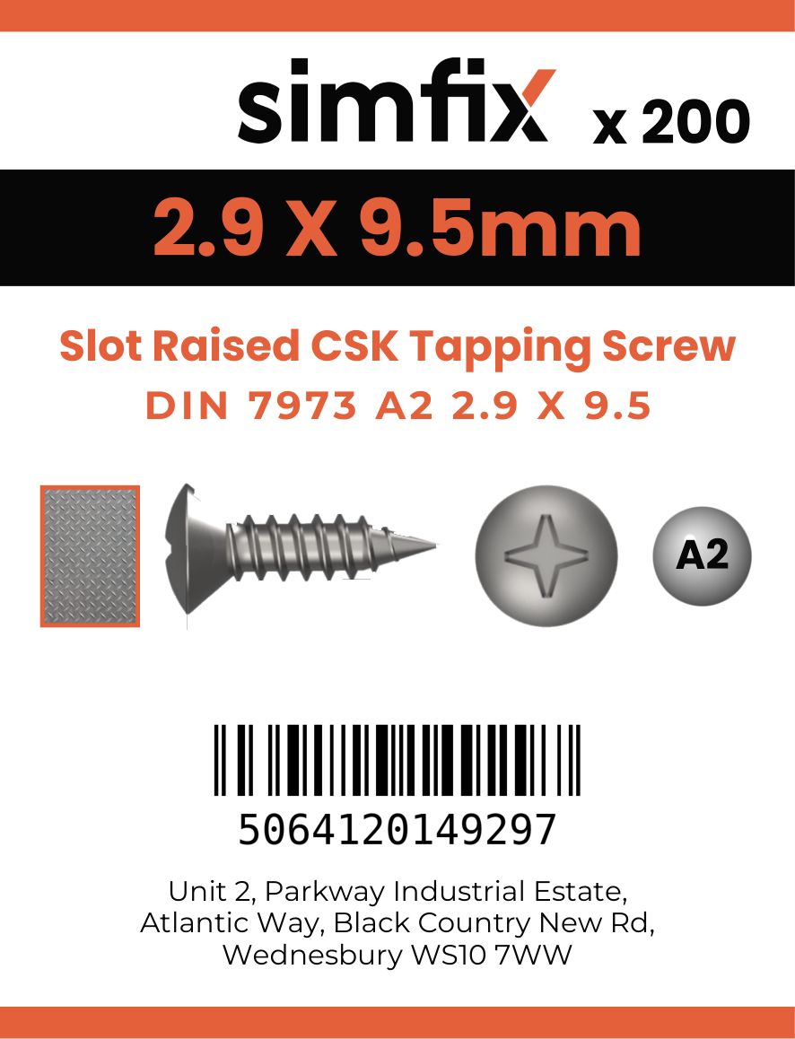 Simfix product label - 7973CA229009-T