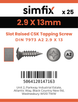 Simfix product label - 7973CA229013-D