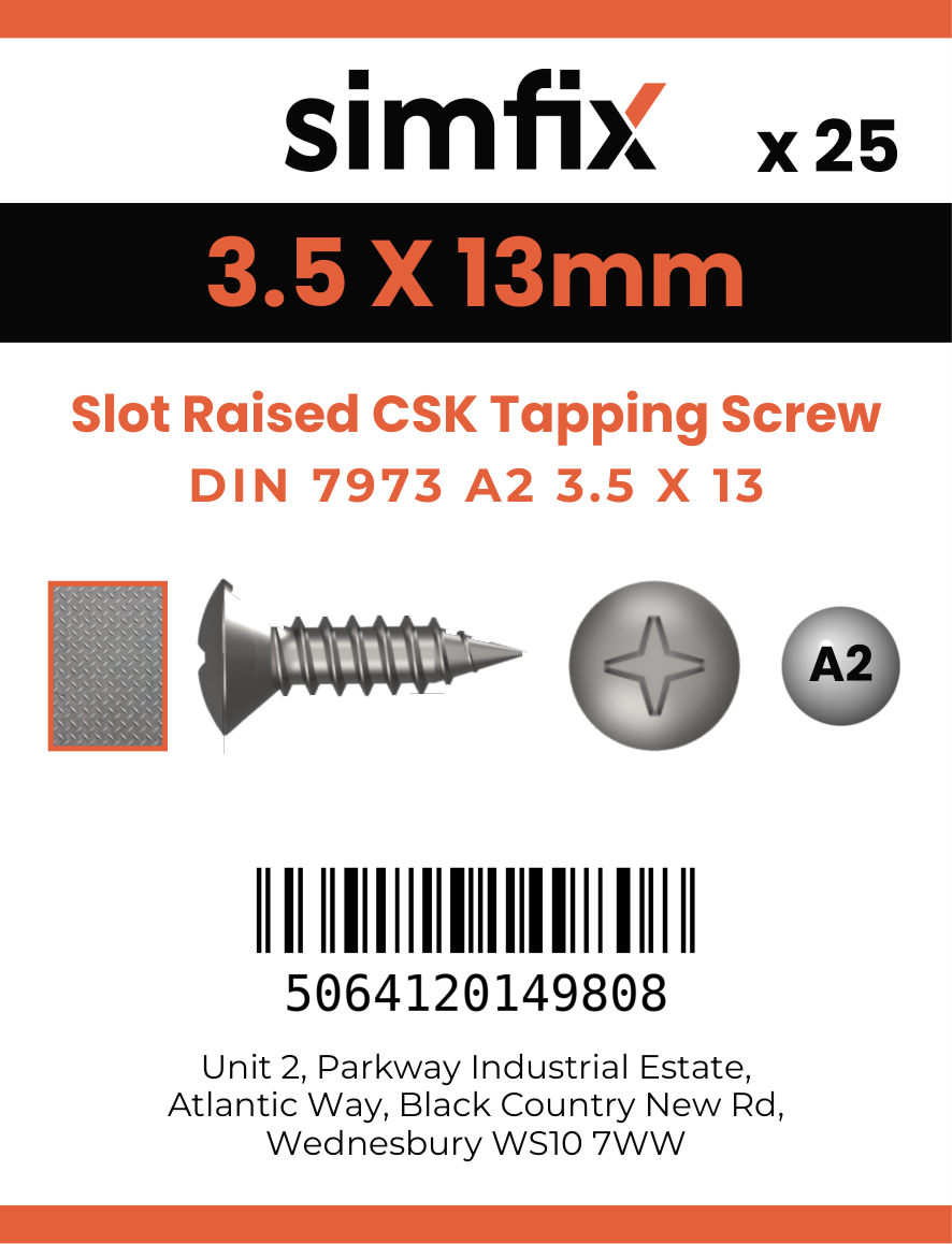 Simfix product label - 7973CA235013-D