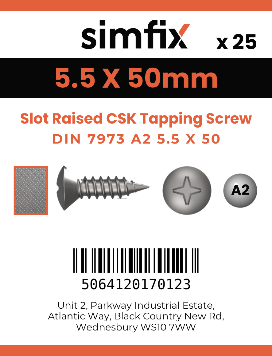 Simfix product label - 7973CA255050-D