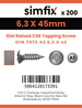 Simfix product label - 7973CA263045-T