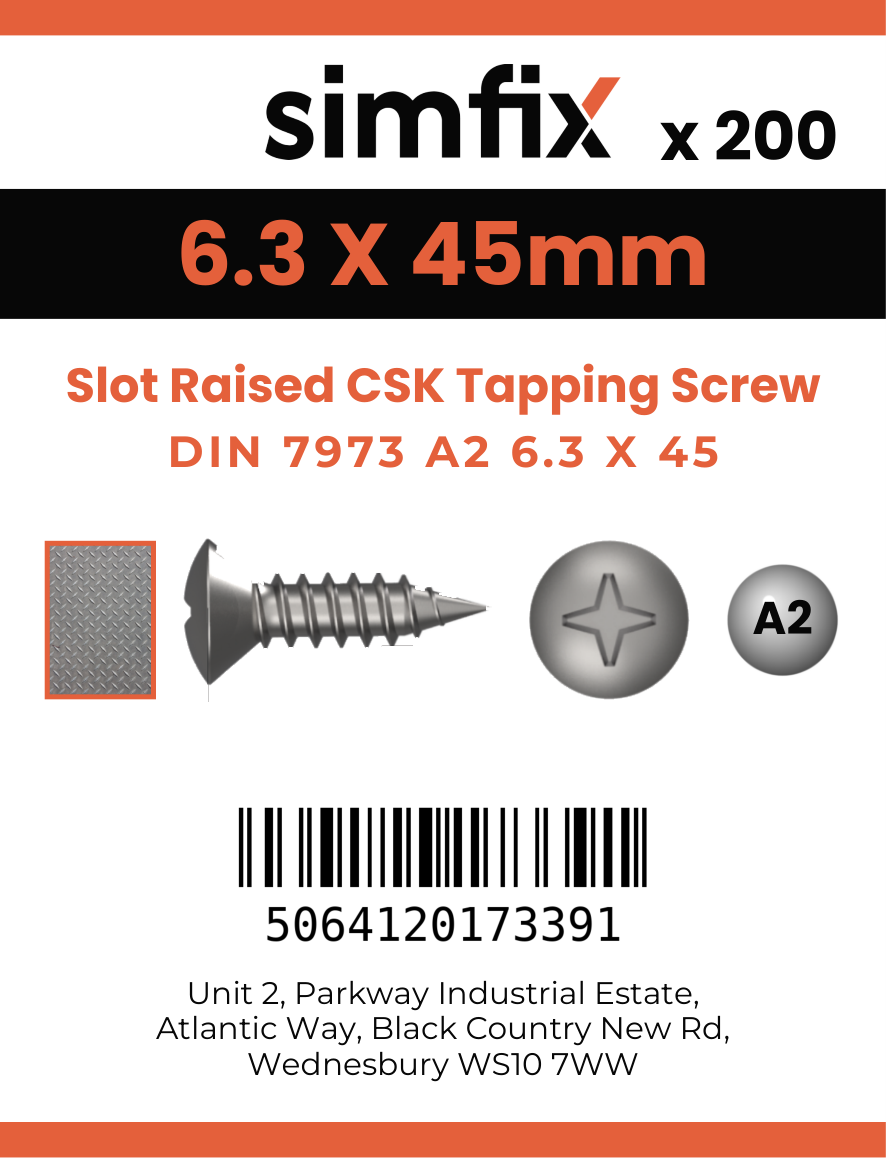 Simfix product label - 7973CA263045-T