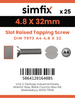 Simfix product label - 7973CA448032-D
