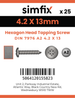 Simfix product label - 7976CA242013-D