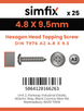 Simfix product label - 7976CA248009-D