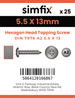 Simfix product label - 7976CA255013-D