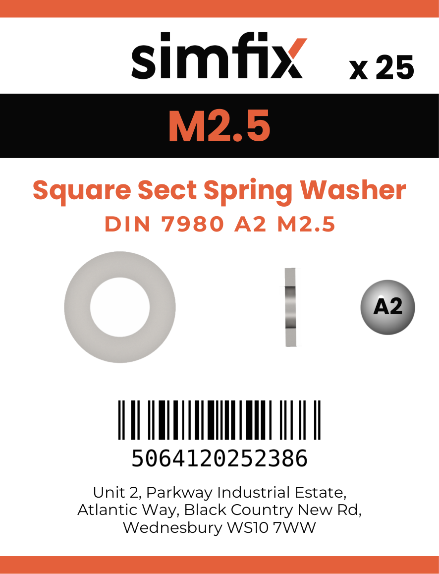 Simfix product label - 7980A2027-D