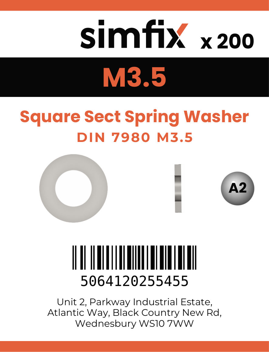 Simfix product label - 7980A2035-T