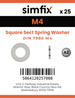 Simfix product label - 7980A2041-D
