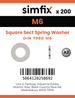 Simfix product label - 7980A2061-T