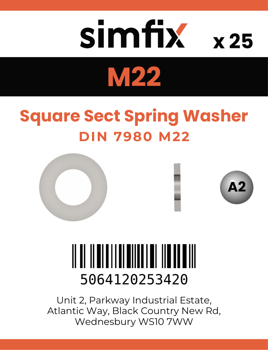 Simfix product label - 7980A2225-D
