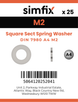 Simfix product label - 7980A4022-D