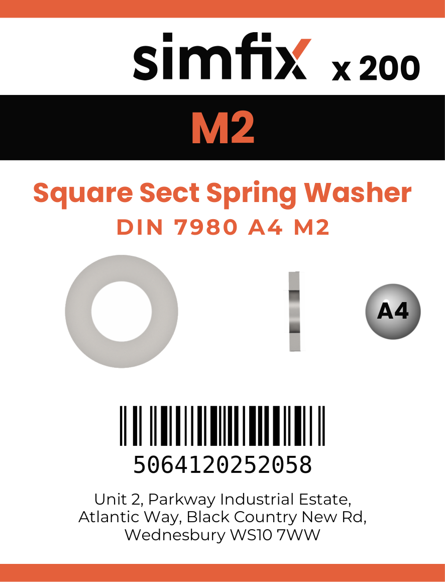 Simfix product label - 7980A4022-T