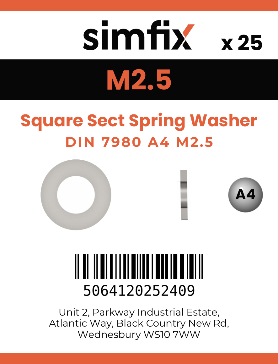 Simfix product label - 7980A4027-D