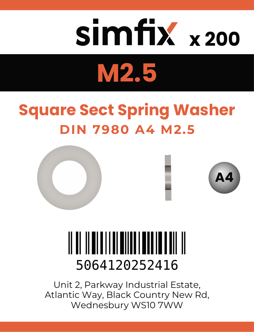 Simfix product label - 7980A4027-T