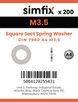 Simfix product label - 7980A4035-T