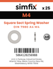 Simfix product label - 7980A4041-D