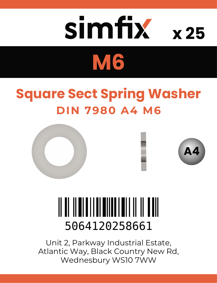 Simfix product label - 7980A4061-D