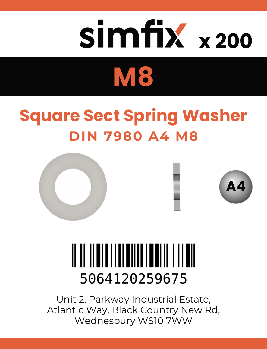 Simfix product label - 7980A4081-T