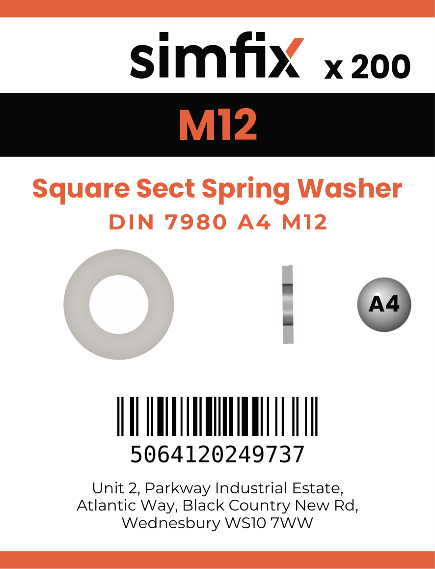 Simfix product label - 7980A4122-T