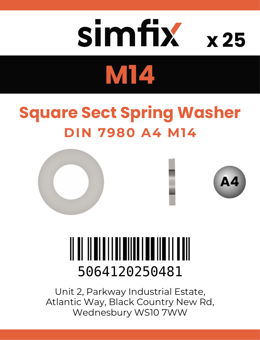 Simfix product label - 7980A4142-D