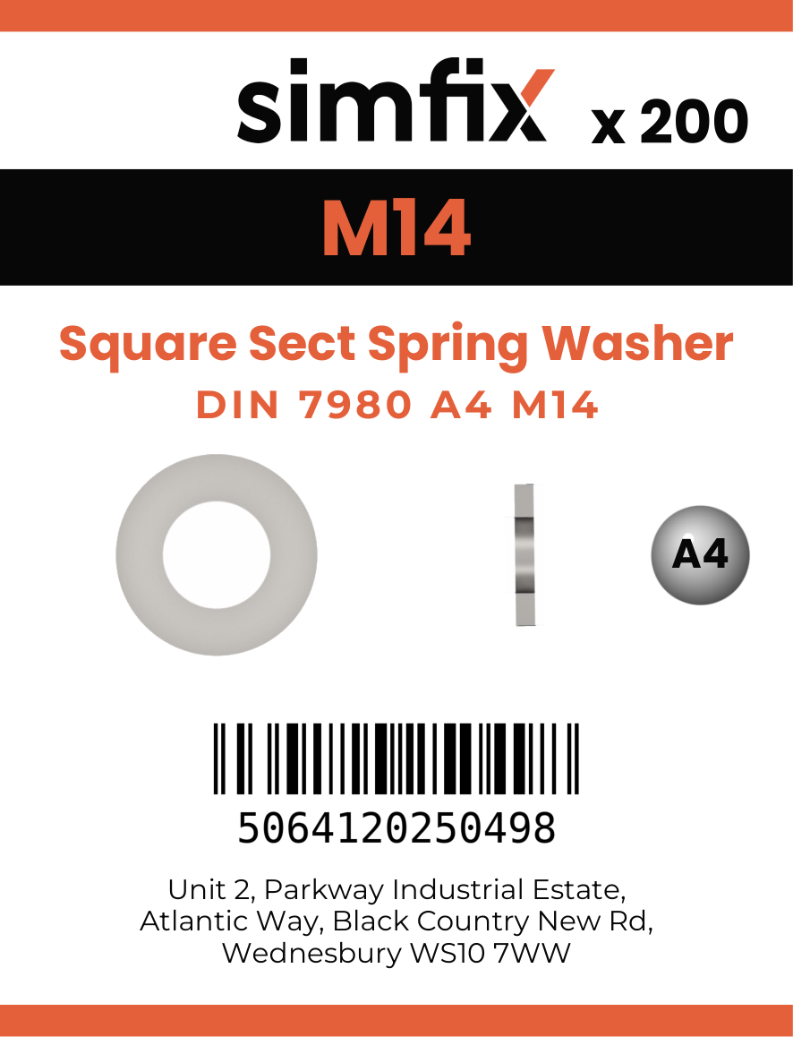 Simfix product label - 7980A4142-T
