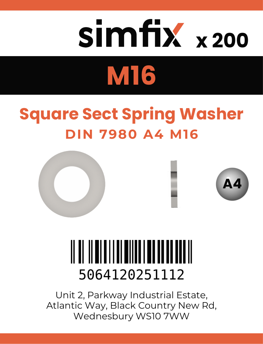 Simfix product label - 7980A4162-T