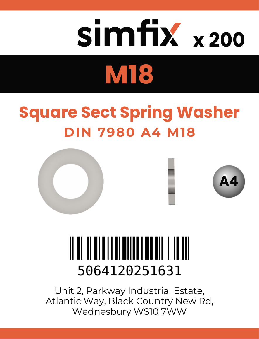Simfix product label - 7980A4182-T