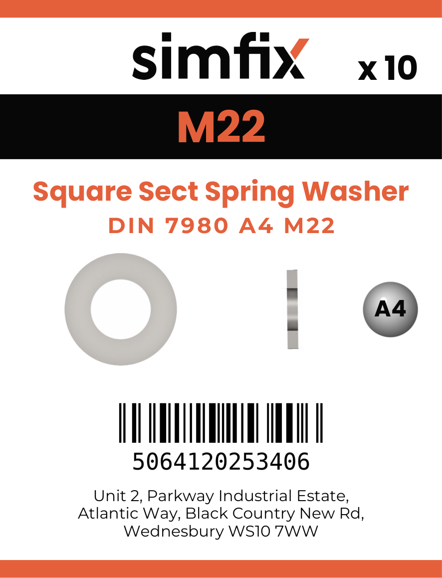 Simfix product label - 7980A4225-D