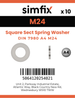 Simfix product label - 7980A4242-D