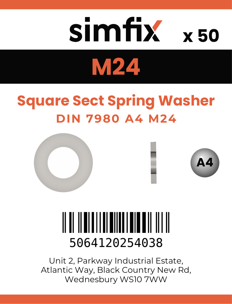 Simfix product label - 7980A4242-T