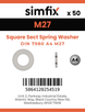 Simfix product label - 7980A4272-T