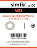 Simfix product label - 7980A4340-T