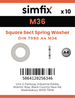 Simfix product label - 7980A4370-D