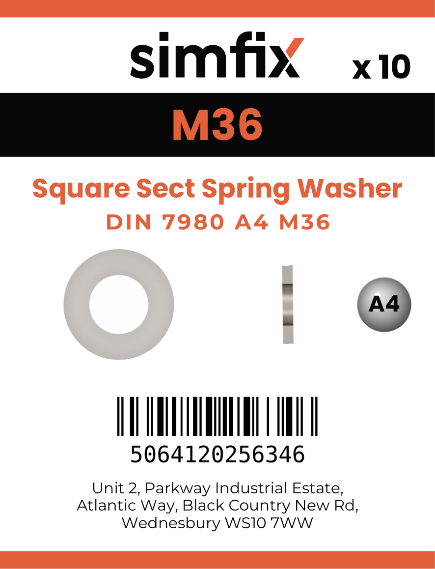 Simfix product label - 7980A4370-D