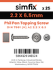 Simfix product label - 7981CA222006-D