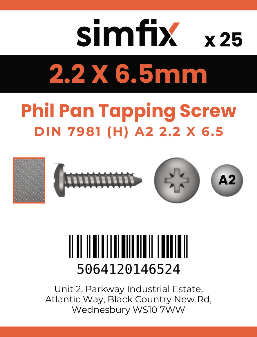 Simfix product label - 7981CA222006-D