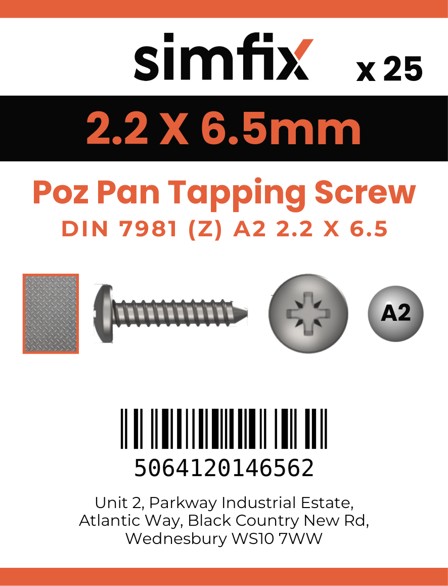 Simfix product label - 7981CA222006Z-D