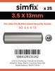 Simfix product label - 7981CA235013T15PIN-D