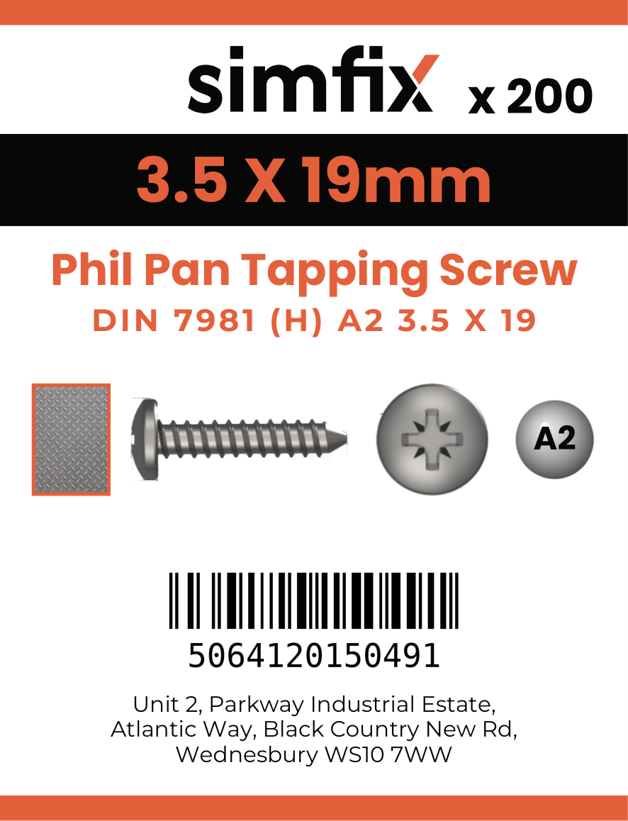 Simfix product label - 7981CA235019-T
