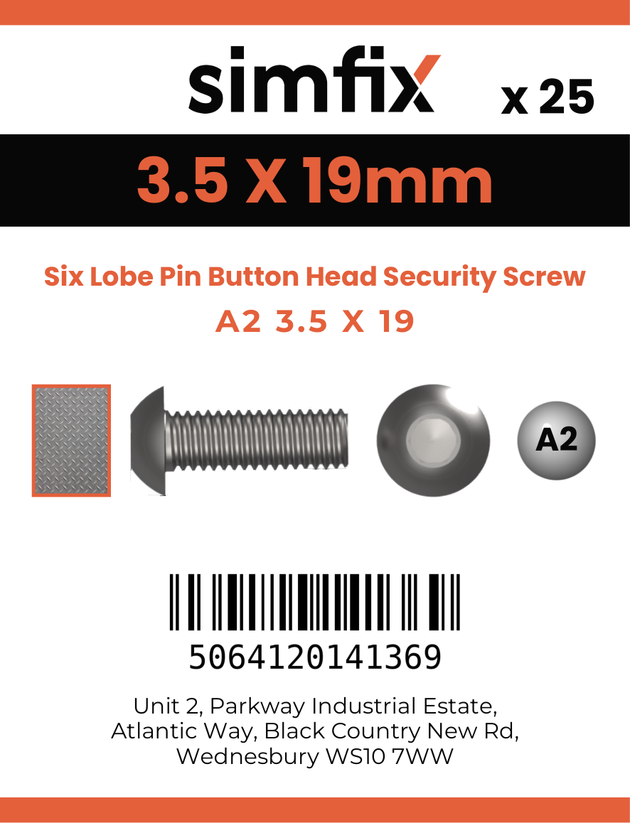 Simfix product label - 7981CA235019TPIN-D