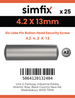 Simfix product label - 7981CA242013T15PIN-D